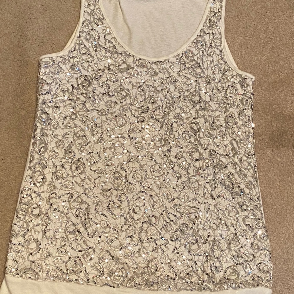 Express- Sequined tank, Small - Picture 2 of 3
